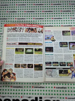 Guía Completa Nintendo 64 Donkey Kong 64