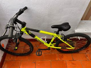 Bicicleta Montaña Rockrider 24 Niños