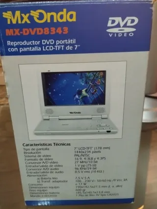 Reproductor DVD Mx Onda