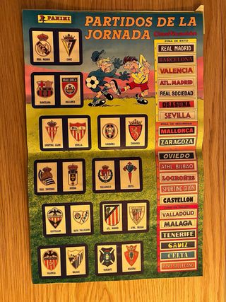 Álbum Fútbol 89-90 Panini