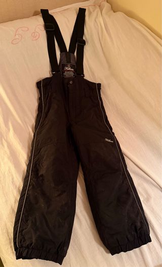Pantalón de esquí Falcon negro niño de 6 a 9 años