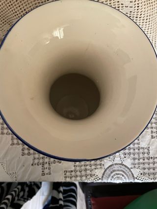 Vaso Delfia Blu Bianco Stile Delft 38 cm