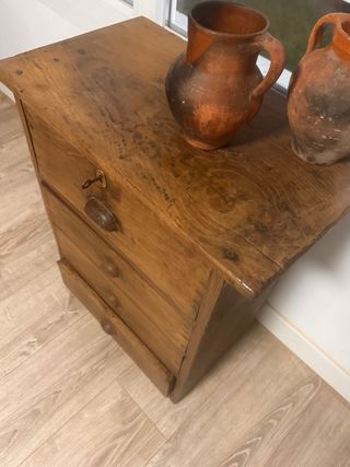 Cajonera Antigua Roble MACIZA RESERVADA KONSTANTIN