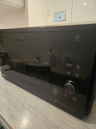 Microondas LG 32L Grill Negro 1200W Mod. MH7265DPS