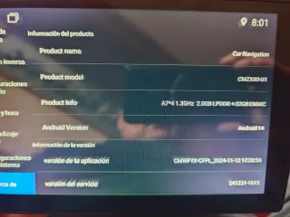 Pantalla Carplay Android Universal Renault Opel