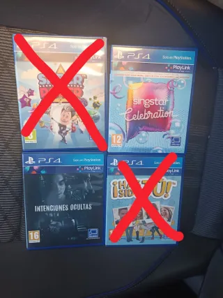 2 Juegos PS4: Intenciones Ocultas y Singstar