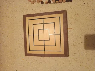 Juego de mesa de madera
