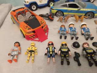 Lote Playmobil Policía
