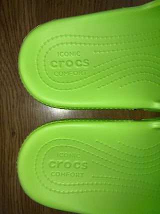 Crocs Verdes Talla M