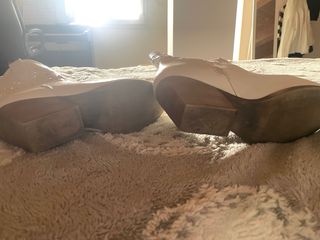 Texani bianchi con trafori