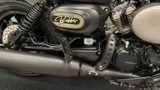 Hyosung Aquila GV 125 S Negra/Gris