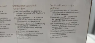 Altavoces Altec Lansing Negros