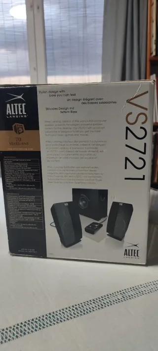 Altavoces Altec Lansing Negros