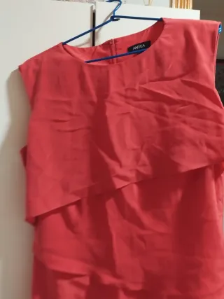Vestido ANTEA Rojo Talla 46