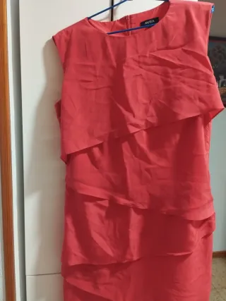 Vestido ANTEA Rojo Talla 46