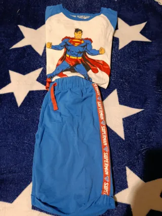 Conjunto Superman Verano Niño 9-10 Años