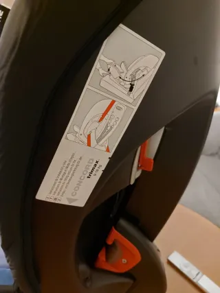 Silla Concord Trimax 9-36 Kg reclinable