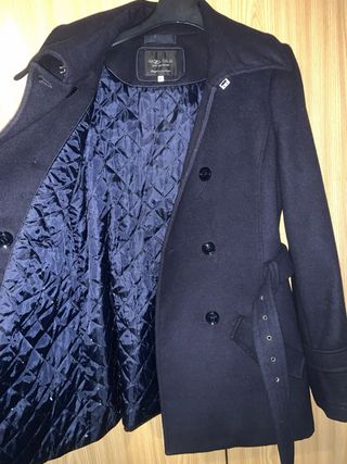 Cappotto Piazza Italia Nero Taglia XL