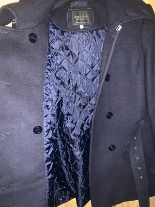 Cappotto Piazza Italia Nero Taglia XL