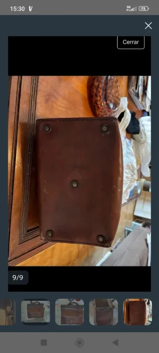 Maletín médico vintage pequeño