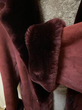 Abrigo piel cordero t42