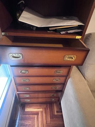 Habitación juvenil madera