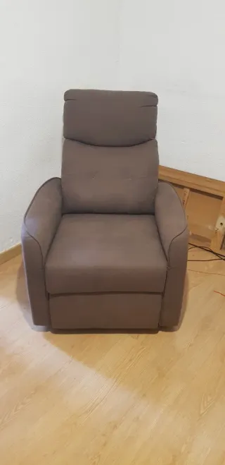 Sofá eléctrico de piel