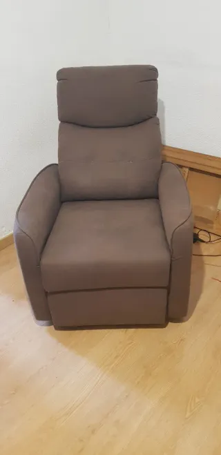 Sofá eléctrico de piel