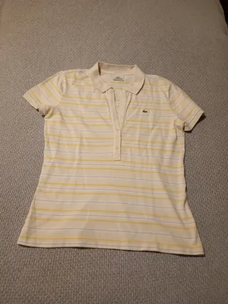 Camiseta Lacoste Rayas Mujer