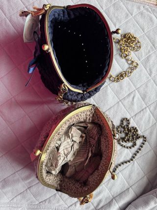 Lotes de bolsos tejidos