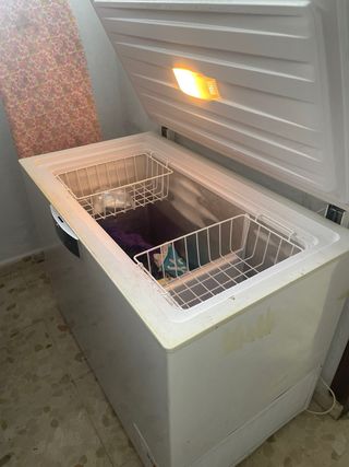 Congelador horizontal blanco