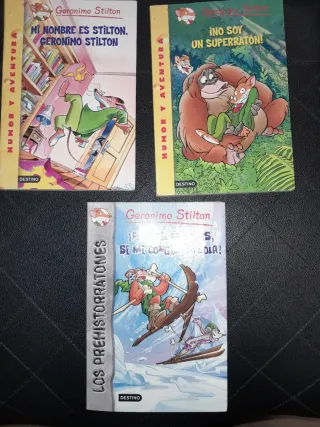 Pack libros Geronimo Stilton