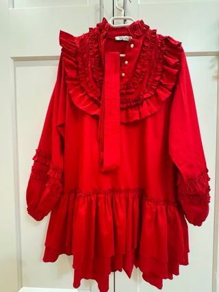 Vestido Vesifo Rojo Talla Única