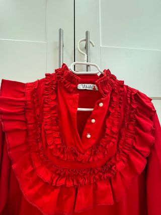 Vestido Vesifo Rojo Talla Única