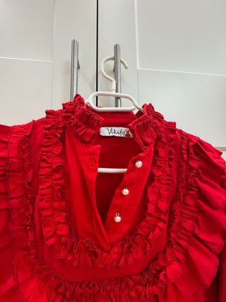 Vestido Vesifo Rojo Talla Única