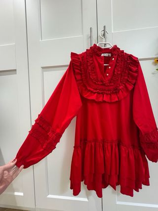 Vestido Vesifo Rojo Talla Única