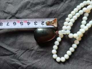 Collar de jade chino antiguo