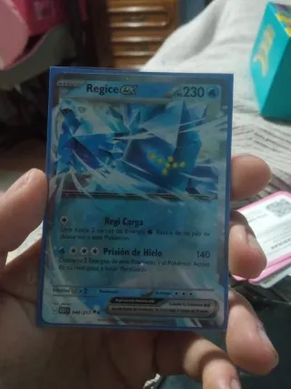 Carta Pokémon Regice EX 230 HP