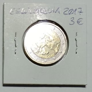 Moneda 2 Euros Eslovaquia 2017 Istropolitana