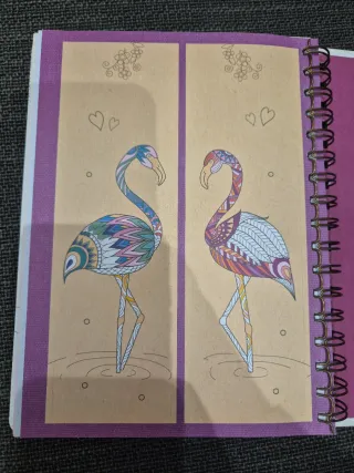 Libreta espiral flamencos Mis Momentos Favoritos