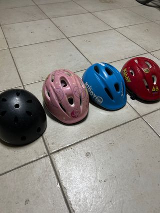 4 Cascos Infantiles para Bicicleta