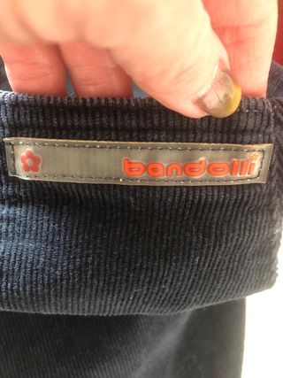 Falda larga de pana de Bandolli Talla XS/S