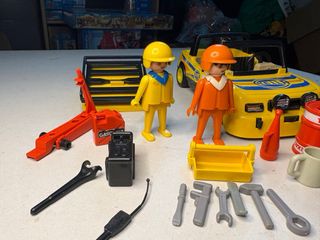 Famobil 3524 Coche Rally Amarillo