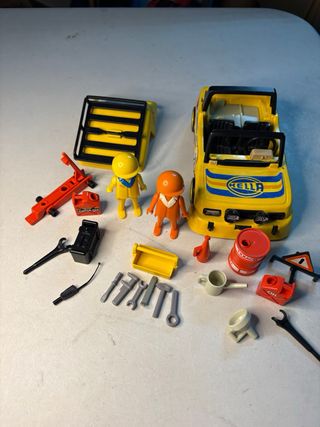 Famobil 3524 Coche Rally Amarillo