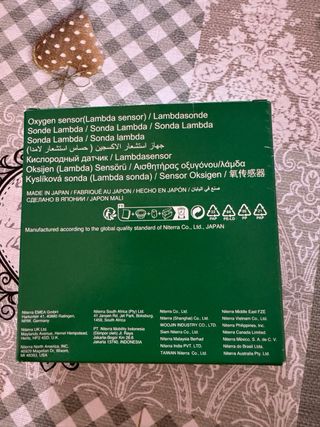 Sensor NTK Coche 1 ud