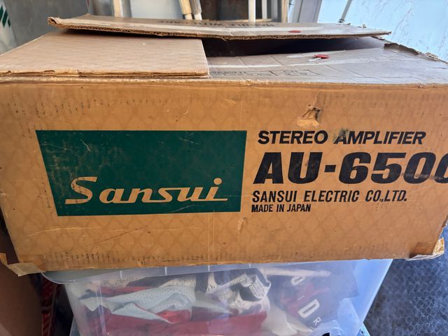 Amplificador Sansui AU-6500 Stereo