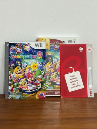 Mario Party 9 Wii - Caja y Manuales