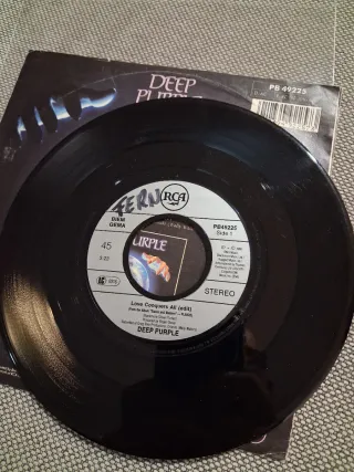 Deep Purple Love Conquers All Vinilo 7" 45 RPM
