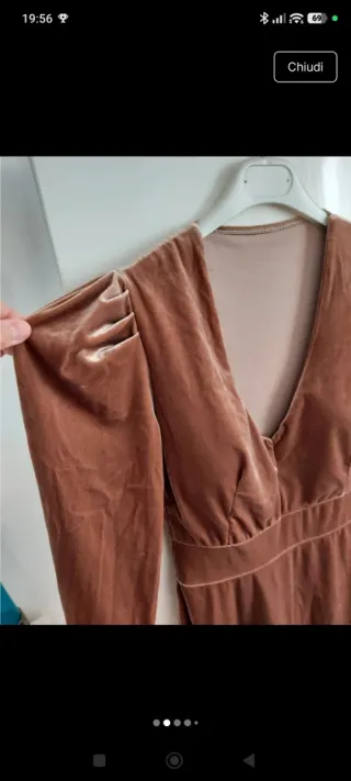 Vestito ciniglia tg.42