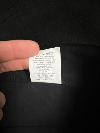 Moschino Jeans Pantaloni Neri Taglia L